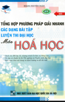 GIA SƯ LUYỆN THI ĐẠI HỌC MÔN HOÁ